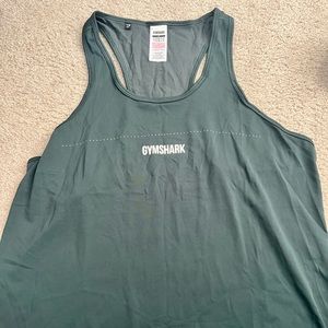 Gymshark tank top - hunter green size S